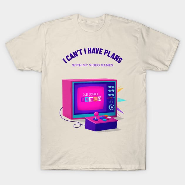 I Can't I Have Plans T-Shirt by AurosakiCreations